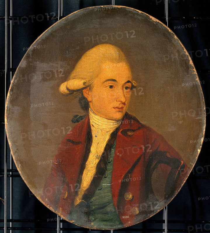 A man, formerly called "Spurzheim", c1790s. Creator: Unknown.