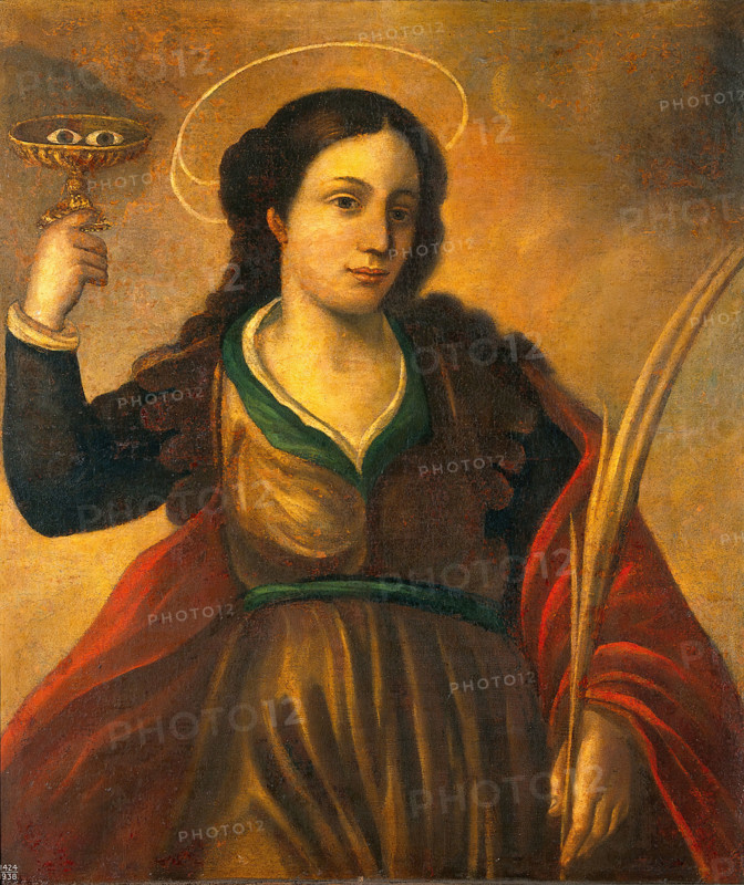 Saint Lucy, c16th century. Creator: Unknown.