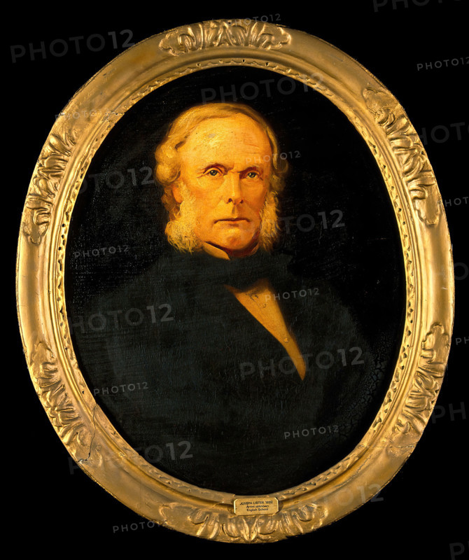 Joseph Lister, 1st Baron Lister, c1900s. Creator: Unknown.