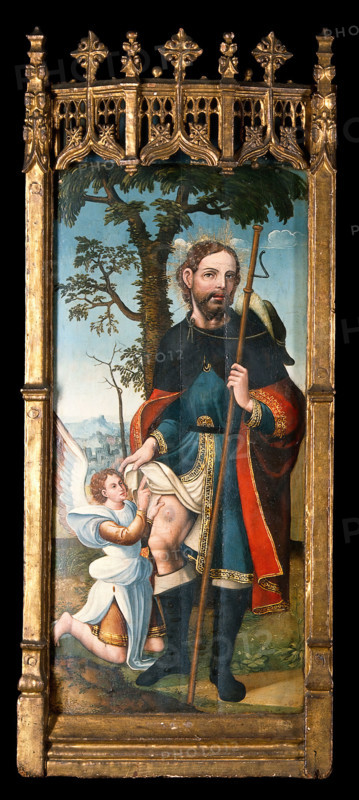 Saint Roch, c1500s. Creator: Santa Cruz.