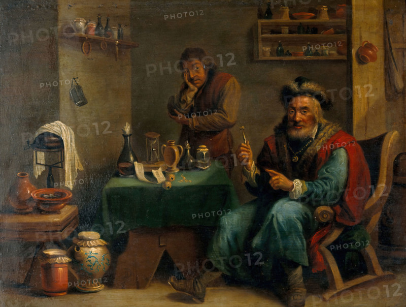A surgeon who has extracted a tooth, c1680s. Creator: Teniers, David, 1610-1690 (After).