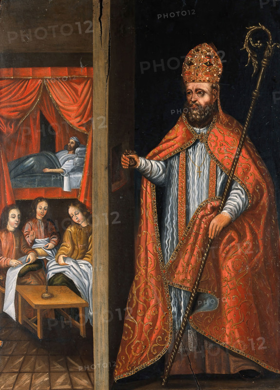 The charity of Saint Nicholas, c18th century. Creator: Unknown.