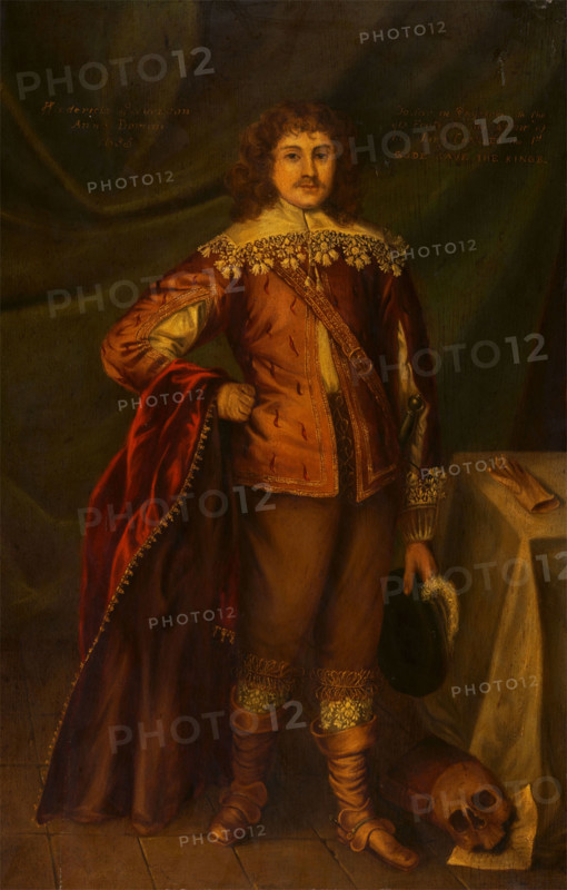 A man designated as Frederick Stevenson, physician "to the 9th foot regiment", Creator: Unknown.