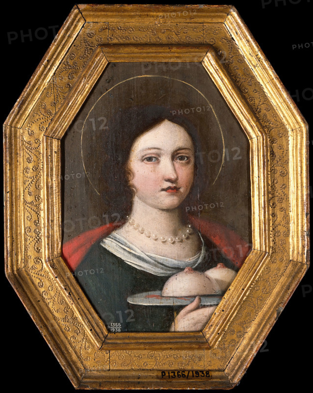 Saint Agatha, 18th (?) century.. Creator: Unknown.