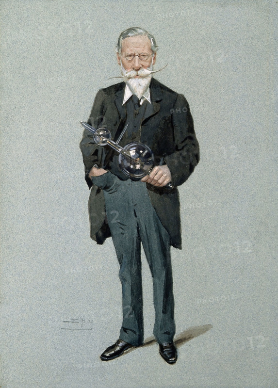 Sir William Crookes, 1903. Creators: Sir Leslie Matthew Ward, Sir William Crookes.