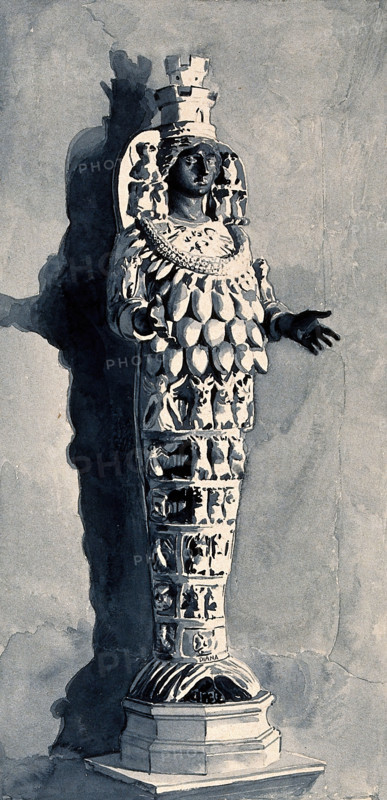 Diana of the Ephesians (Ephesian Artemis). Creator: Unknown.