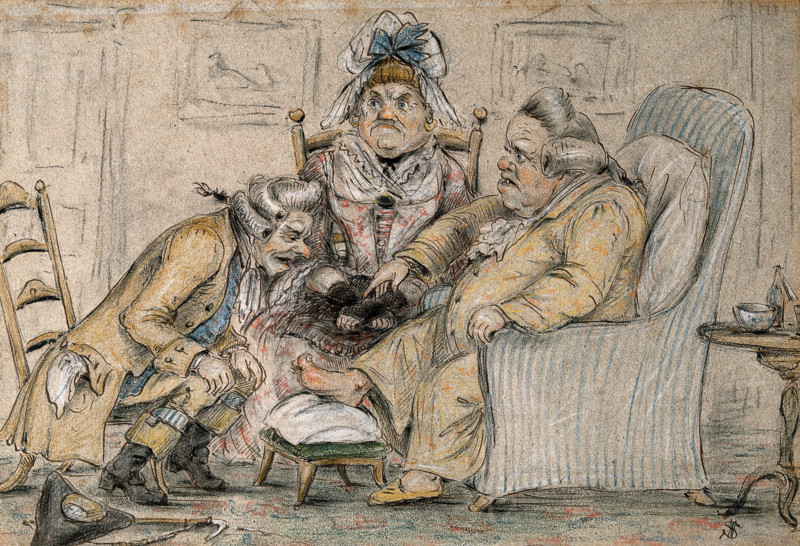 Gout. Creator: Walter Sneyd.