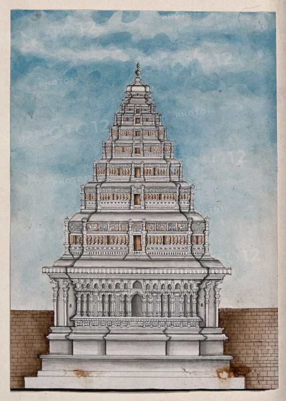 Tanjore: arsenal near the palace, (between 1800 and 1899?). Creator: Unknown.