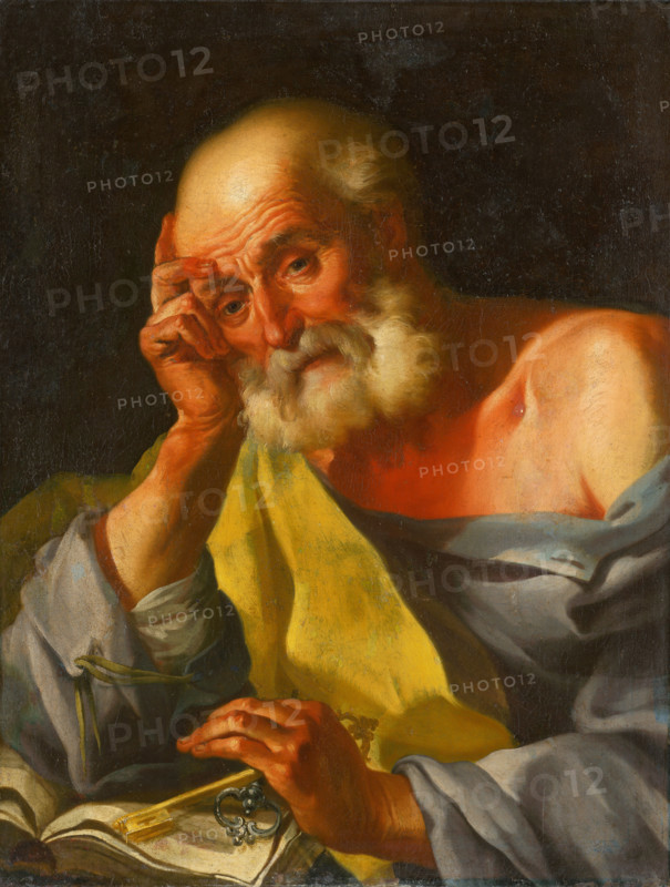 Saint Peter, 1760-1780. Creators: Unknown, Circle of Johann Lucas Kracker.