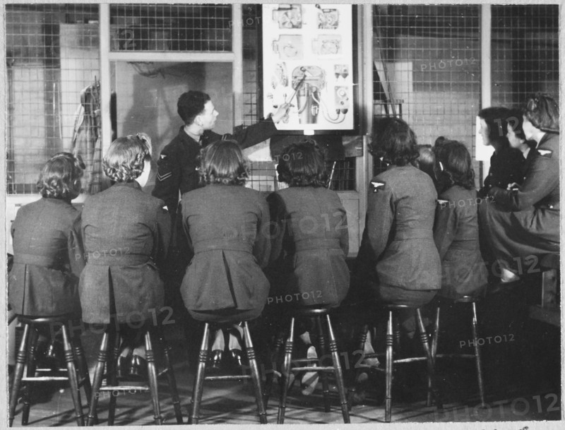 Royal Air Force No. 2 School of Photography, Palatine Road, Blackpool, 1942-1943. Creator: Barnet Saidman.