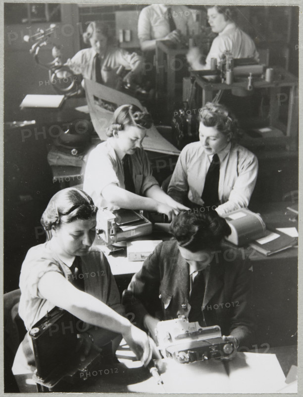 Royal Air Force No. 2 School of Photography, Palatine Road, Blackpool, 1942-1943. Creator: Barnet Saidman.