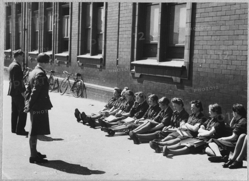 Royal Air Force No. 2 School of Photography, Palatine Road, Blackpool, 1942-1943. Creator: Barnet Saidman.