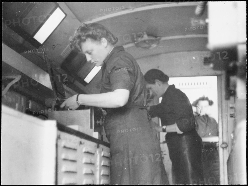 Royal Air Force No. 2 School of Photography, Palatine Road, Blackpool, 1942-1943. Creator: Barnet Saidman.