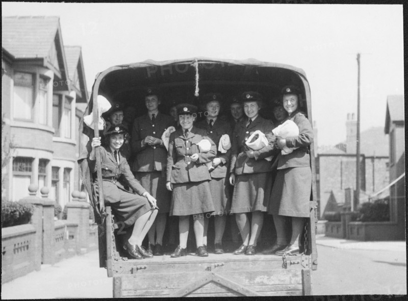 Royal Air Force No. 2 School of Photography, Palatine Road, Blackpool, 1942-1943. Creator: Barnet Saidman.