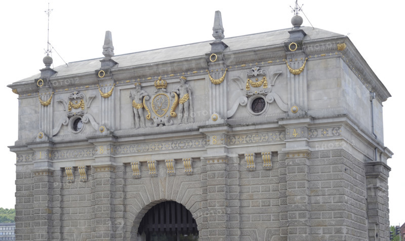 Highland Gate, Gdansk, Poland, built in 1576 (2015). Creator: Unknown.