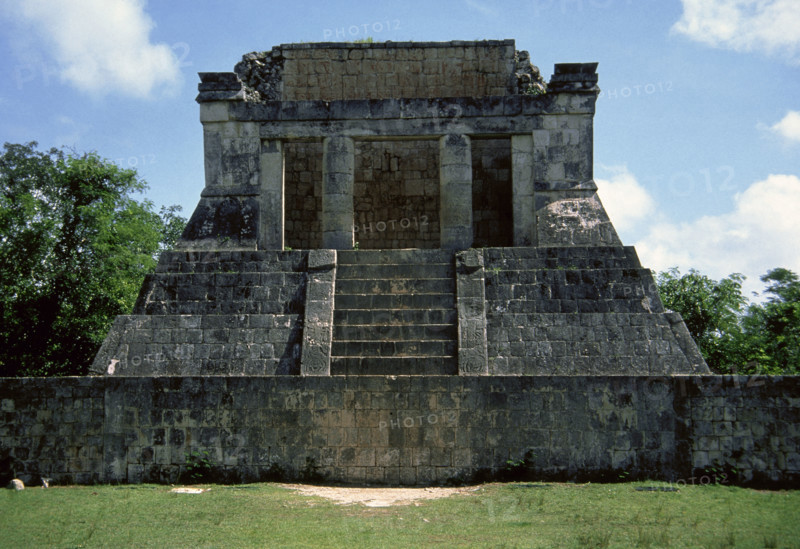 Temple of the Bearded Man, Chichen Itza, Yucatan, Mexico, Mayan, 1998. Creator: Unknown.