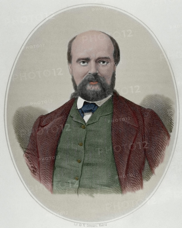 Paul Feval (1816-1887), French novelist and dramatist, 19th century. Creator: Jacques Francois Gauderique Llanta.
