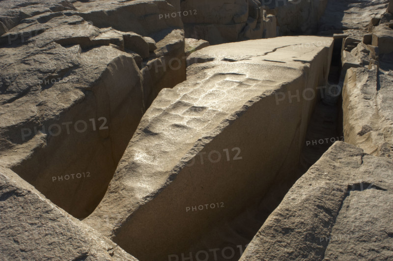 The unfinished obelisk, Aswan, Egypt, 2003.  Creator: Unknown.