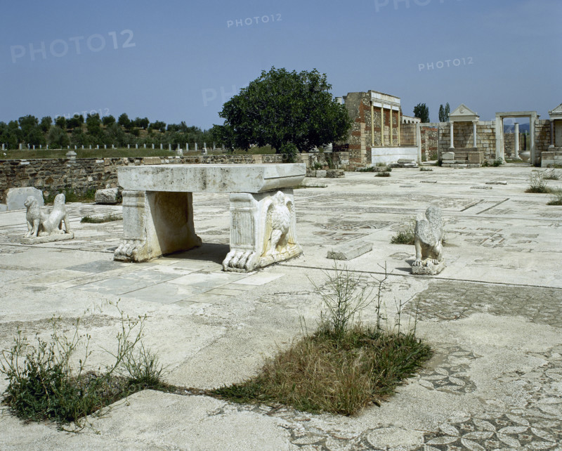 Synagogue, Sardis, Anatolia, Turkey, Later Roman empire (1999). Creator: Unknown.
