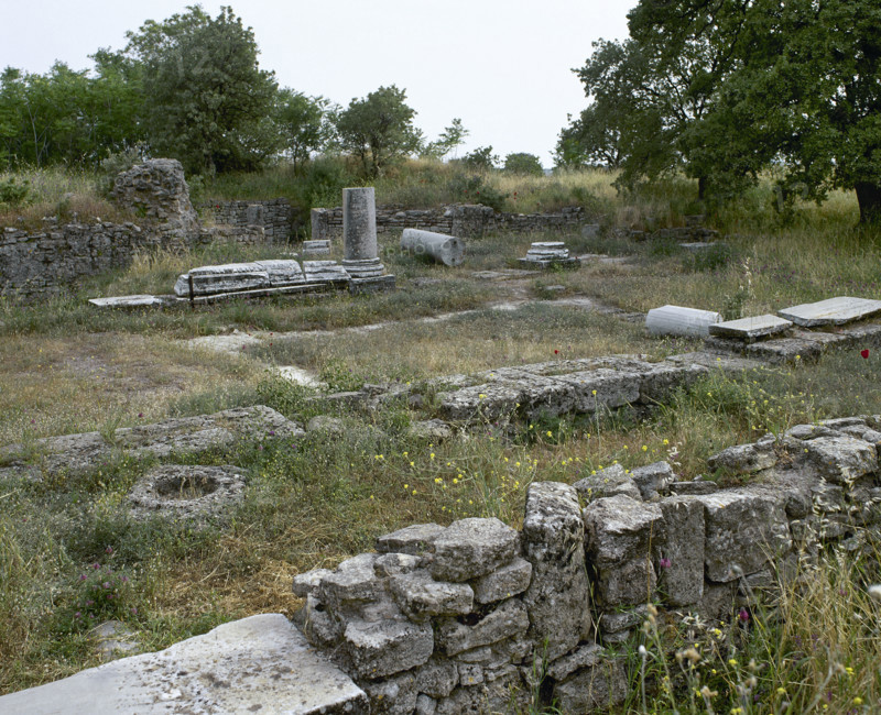 Ruins, Troy, Anatolia, Turkey, 1999. Creator: Unknown.