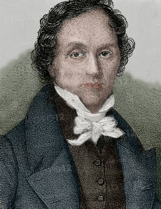 Casimir Delavigne (1793-1843), French poet and dramatist.  Creator: Unknown.