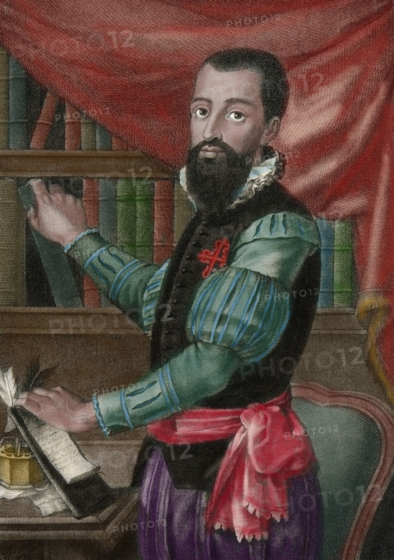 Garcilaso de la Vega (1501-1536), Spanish soldier and poet.  Creator: Unknown.