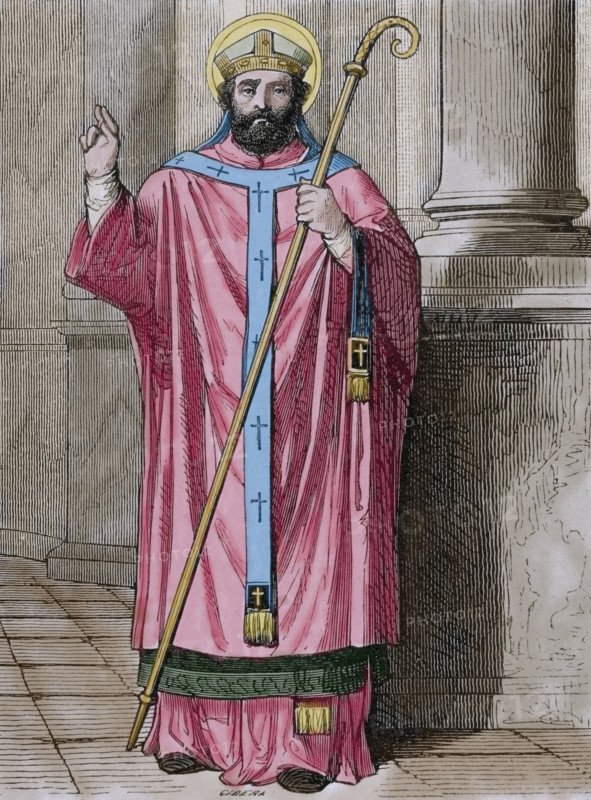 Maximus the Confessor, 1852.  Creator: Cibera.