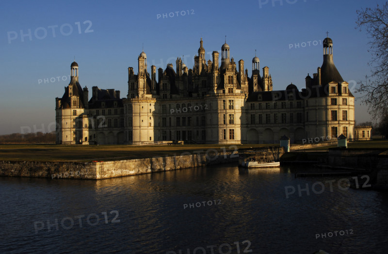 Northwest façade, Castle of Chambord, Loire Valley, France, 16th century (2019). Creator: Unknown.