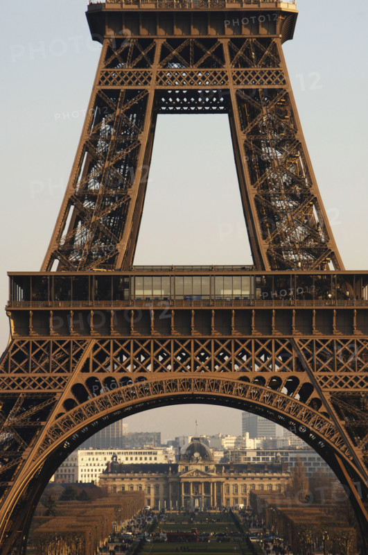 Eiffel Tower by Gustave Eiffel (1832-1923), Paris, France, 2008. Creator: Unknown.