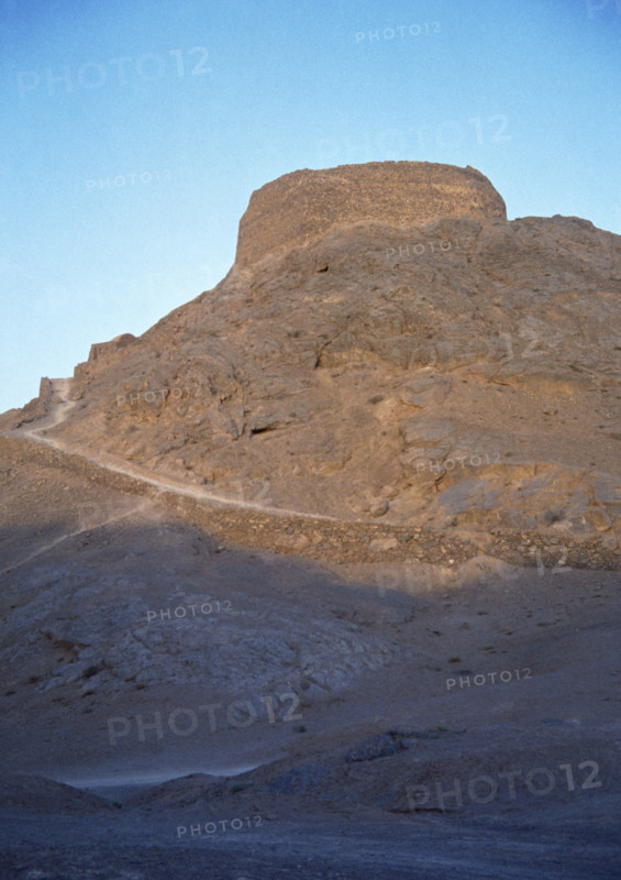 Zoroastrian Tower of Silence, Yazd, Iran, 2000. Creator: LTL.