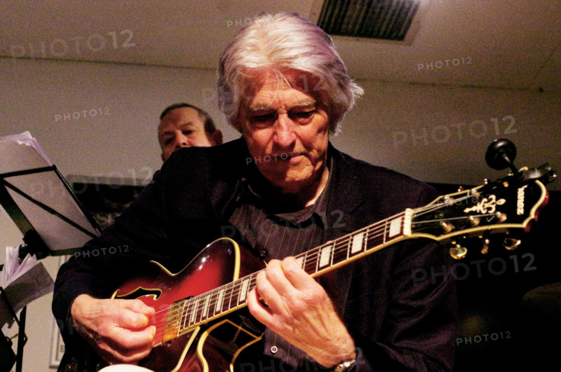 Nils Solberg, East Grinstead Jazz Club, Apron Café, Chequer Mead Theatre, West Sussex, April 2025. Creator: Brian O'Connor.