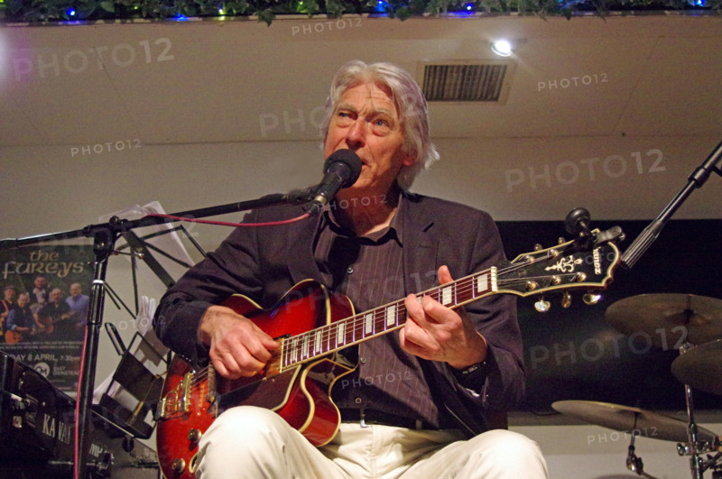 Nils Solberg, East Grinstead Jazz Club, Apron Café, Chequer Mead Theatre, West Sussex, April 2025. Creator: Brian O'Connor.