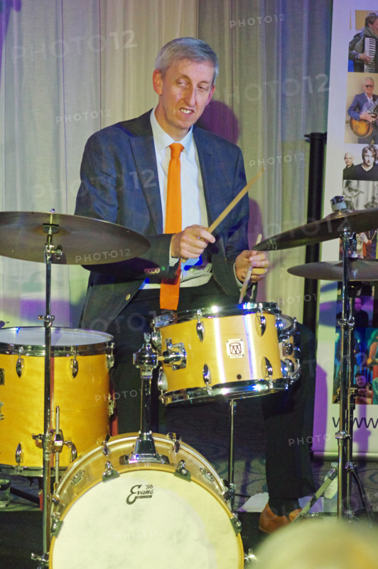 Steve Brown, Anais Reno Quartet, Watermill Jazz Club, Dorking, Surrey, July 2024. Creator: Brian O'Connor.