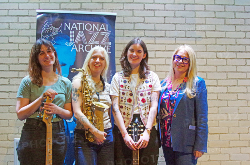 International Women’s Day, National Jazz Archive Fundraiser, Baptist Church, Loughton, Essex, 2025. Creator: Brian O'Connor.