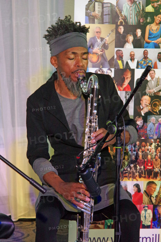 Julien Stella, NoSax NoClar, Watermill Jazz Club, Dorking, Surrey, May 2024. Creator: Brian O'Connor.