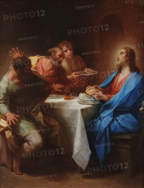 Feast in the House of Simon the Pharisee, 1707. Creator: Luti, Benedetto (1666-1724).