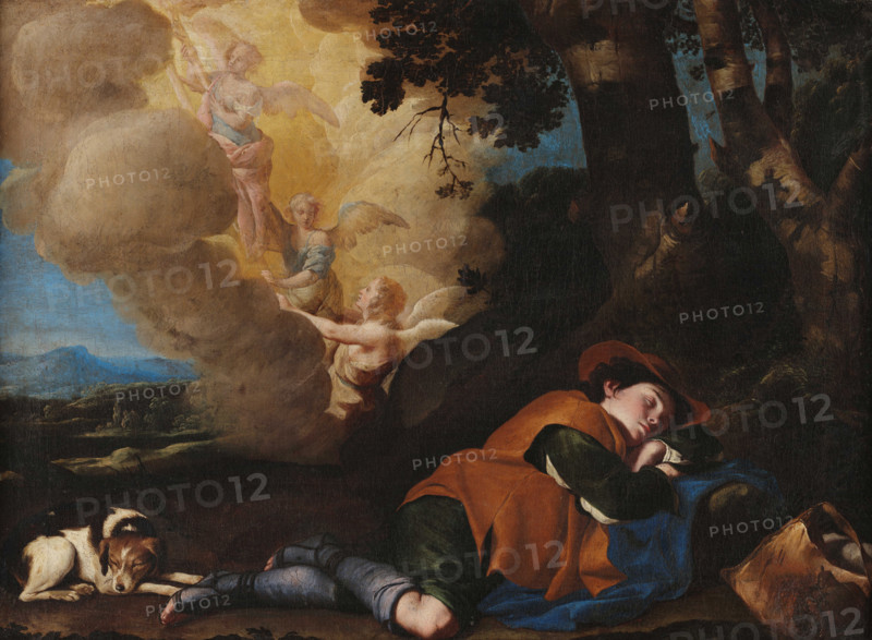 Jacob's Dream, 1650. Creator: Guarino (Guarini), Francesco (1611-1651).