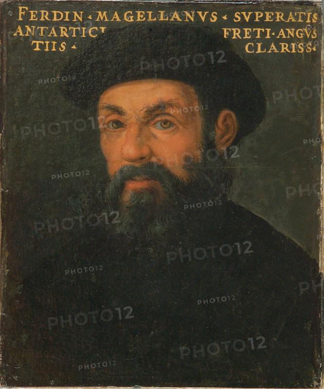 Portrait of Ferdinand Magellan, c1579. Creator: Anonymous.