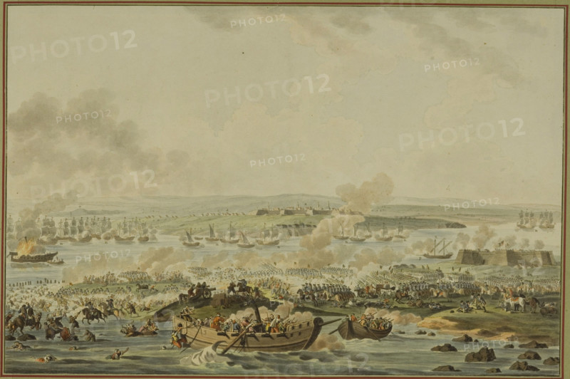 The Siege of the Fortress Ochakov on December 1788, 1788. Creator: Mechel, Christian von (1737-1817).