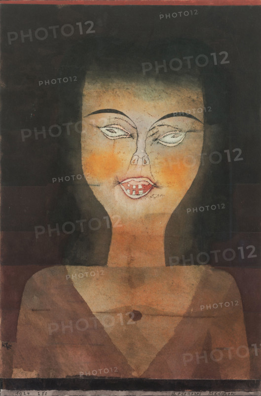 Girl Possessed, 1924. Creator: Klee, Paul (1879-1940).