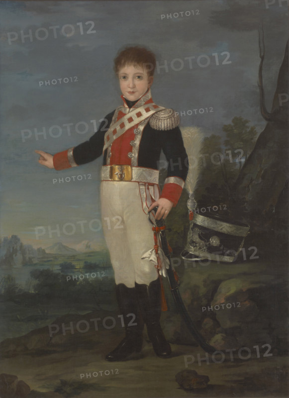 Portrait of Don Sebastien Gabriel de Borbón y Braganza (1811-1857), c1820. Creator: Goya, Francisco, de (1746-1828).