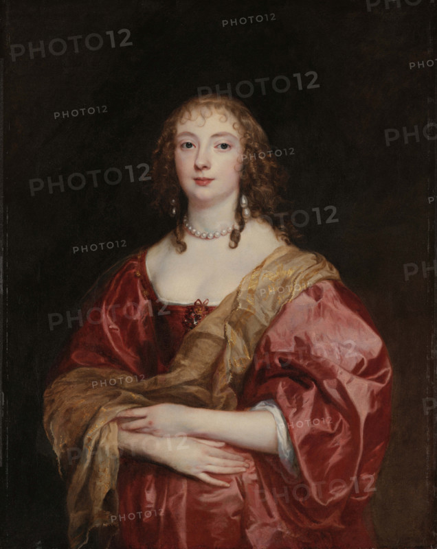 Portrait of Anne Carr, Lady Russell, Countess of Bedford (1615-1684), c1639. Creator: Dyck, Sir Anthony van (1599-1641).