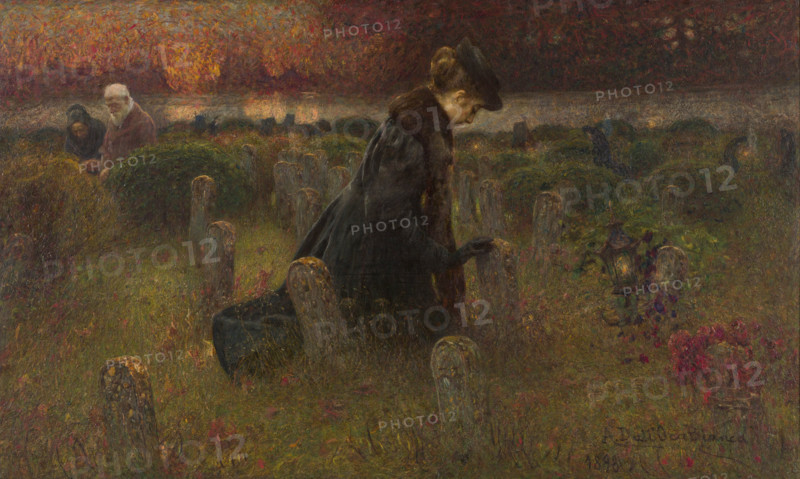 The Loves of Souls, 1898. Creator: Dall'Oca Bianca, Angelo (1858-1942).