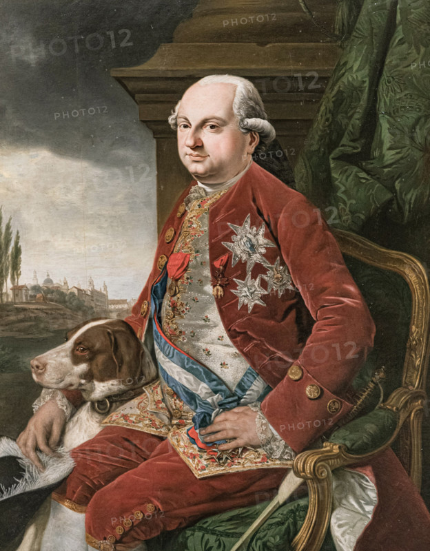 Portrait of King Ferdinand IV of Naples and Sicily (1751-1825), 1778-1779. Creator: Zoffani, Johann (1733-1810).