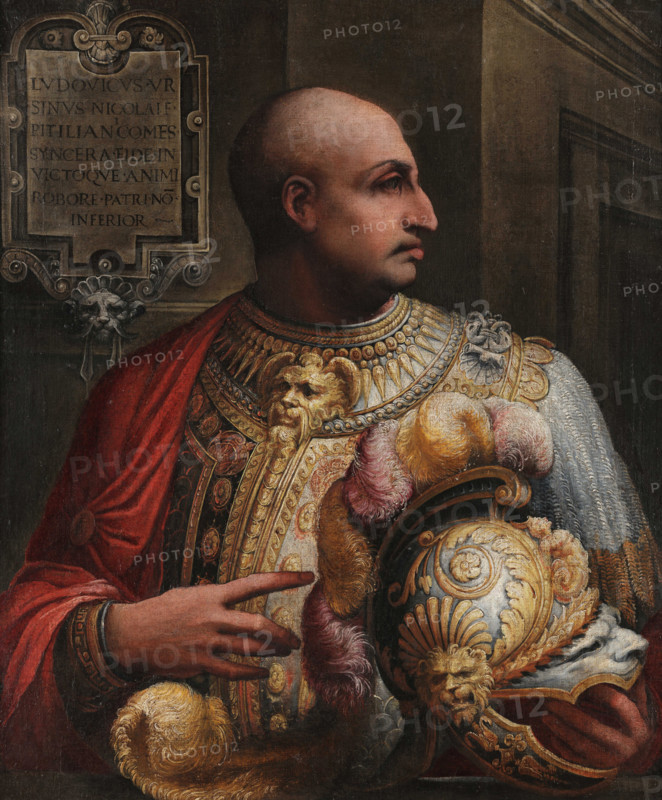 Portrait of Ludovico Orsini, c1531-1543. Creator: Salviati (Rossi), Francesco (1510-1563).