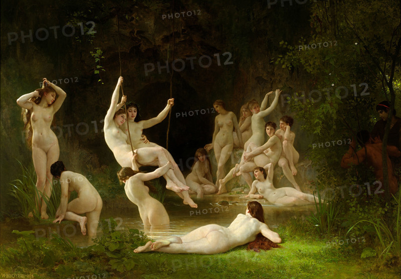 The Nymphaeum, 1878. Creator: Bouguereau, William-Adolphe (1825-1905).
