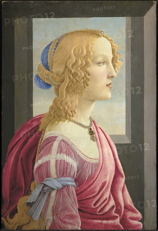 La Bella Simonetta, 1469. Creator: Botticelli, Sandro (1445-1510).