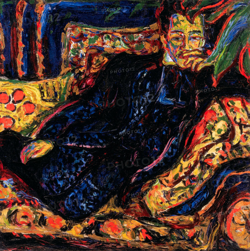 Portrait of Hans Frisch, 1907. Creator: Kirchner, Ernst Ludwig (1880-1938).