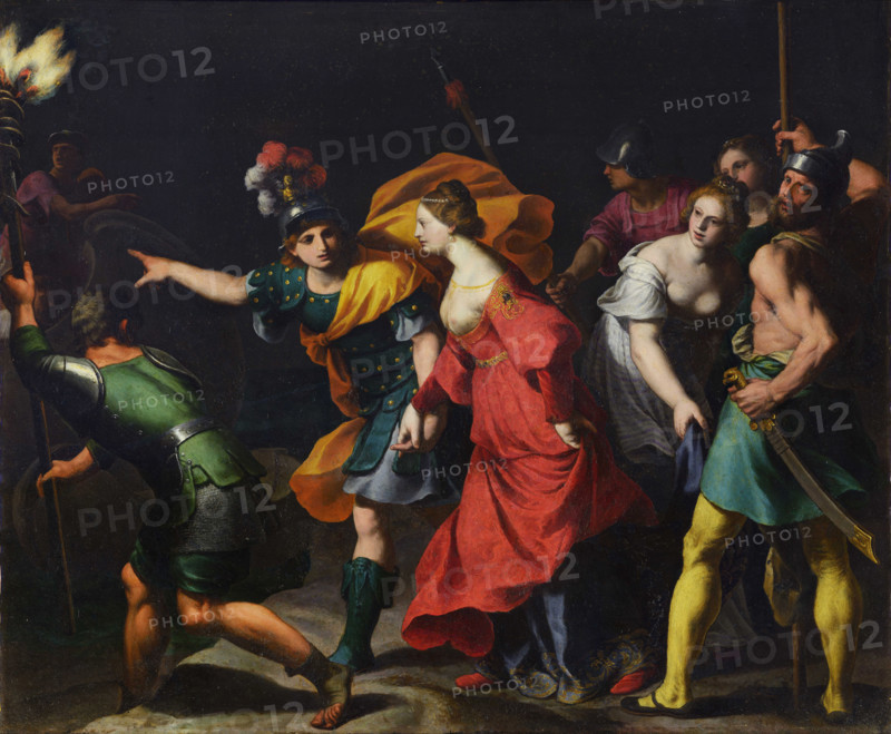 The Rape of Helen, First Half of 17th century. Creator: Turchi, Alessandro (1578-1649).