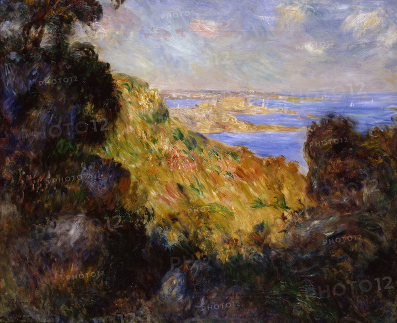 Bay of Salerno, 1881. Creator: Renoir, Pierre Auguste (1841-1919).